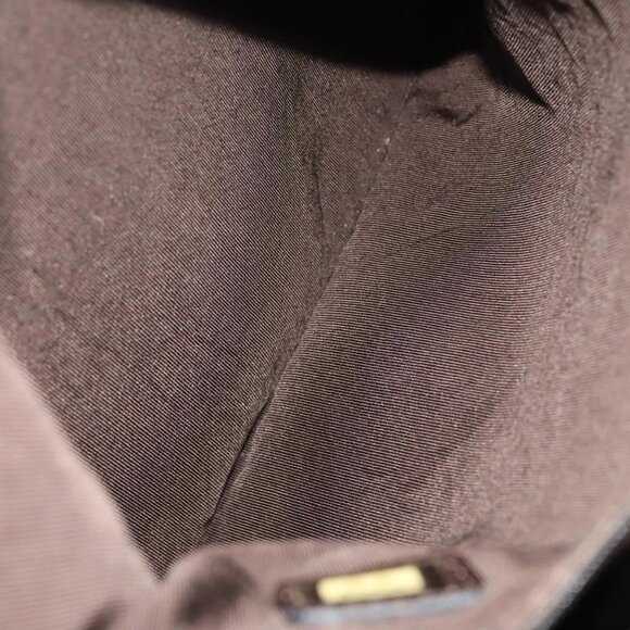 CHANEL Shoulder Bag Suede Brown CC Auth BA4603 - Picture 13 of 16